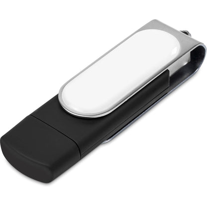 Shuffle Dome Flash Drive – 32GB - Brand your company Logo! Get a quote - Promo Lingo