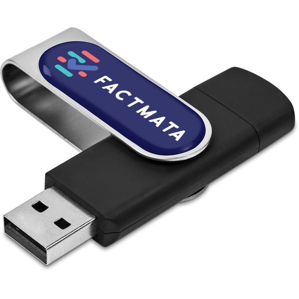 Shuffle Dome Flash Drive – 32GB - Brand your company Logo! Get a quote - Promo Lingo