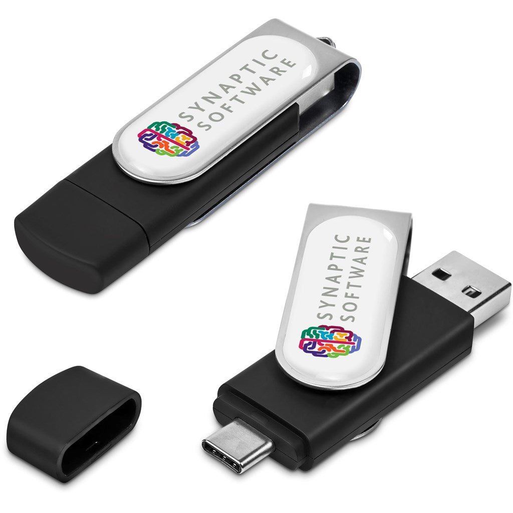 Shuffle Dome Flash Drive – 8GB - Brand your company Logo! Get a quote - Promo Lingo
