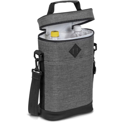 Silver Glaze 12 - Can Bottle Cooler - Brand your company Logo! Get a quote - Promo Lingo