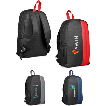 Slazenger Athens Backpack with Concealed Security Pocket - Brand your company Logo! Get a quote - Promo Lingo
