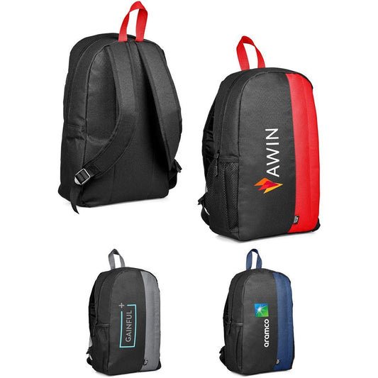 Slazenger Athens Backpack with Concealed Security Pocket - Brand your company Logo! Get a quote - Promo Lingo