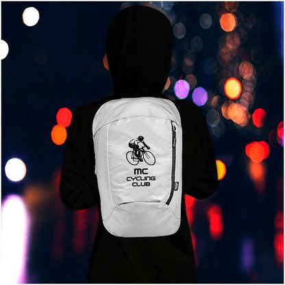 Slazenger Olympia Reflective Backpack for Safe Adventures - Brand your company Logo! Get a quote - Promo Lingo