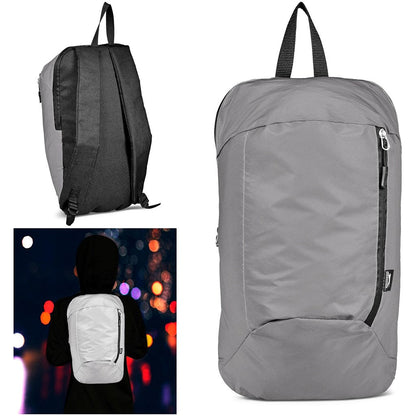 Slazenger Olympia Reflective Backpack for Safe Adventures - Brand your company Logo! Get a quote - Promo Lingo