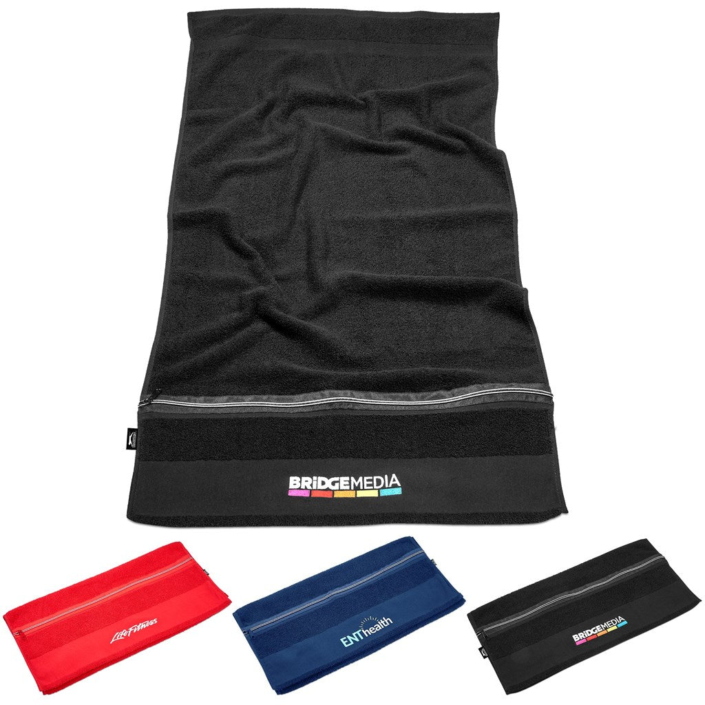 Slazenger Wembley Gym Towel - Brand your company Logo! Get a quote - Promo Lingo