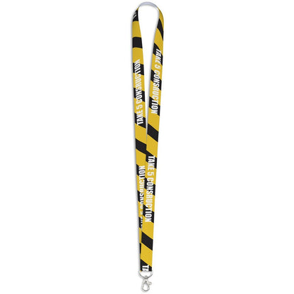 Snap Hook Clip Double - Sided Sublimation Petersham Lanyard - Brand your company Logo! Get a quote - Promo Lingo