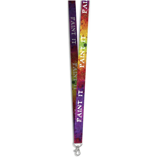 Snap Hook Clip Double - Sided Sublimation Satin Lanyard - Brand your company Logo! Get a quote - Promo Lingo