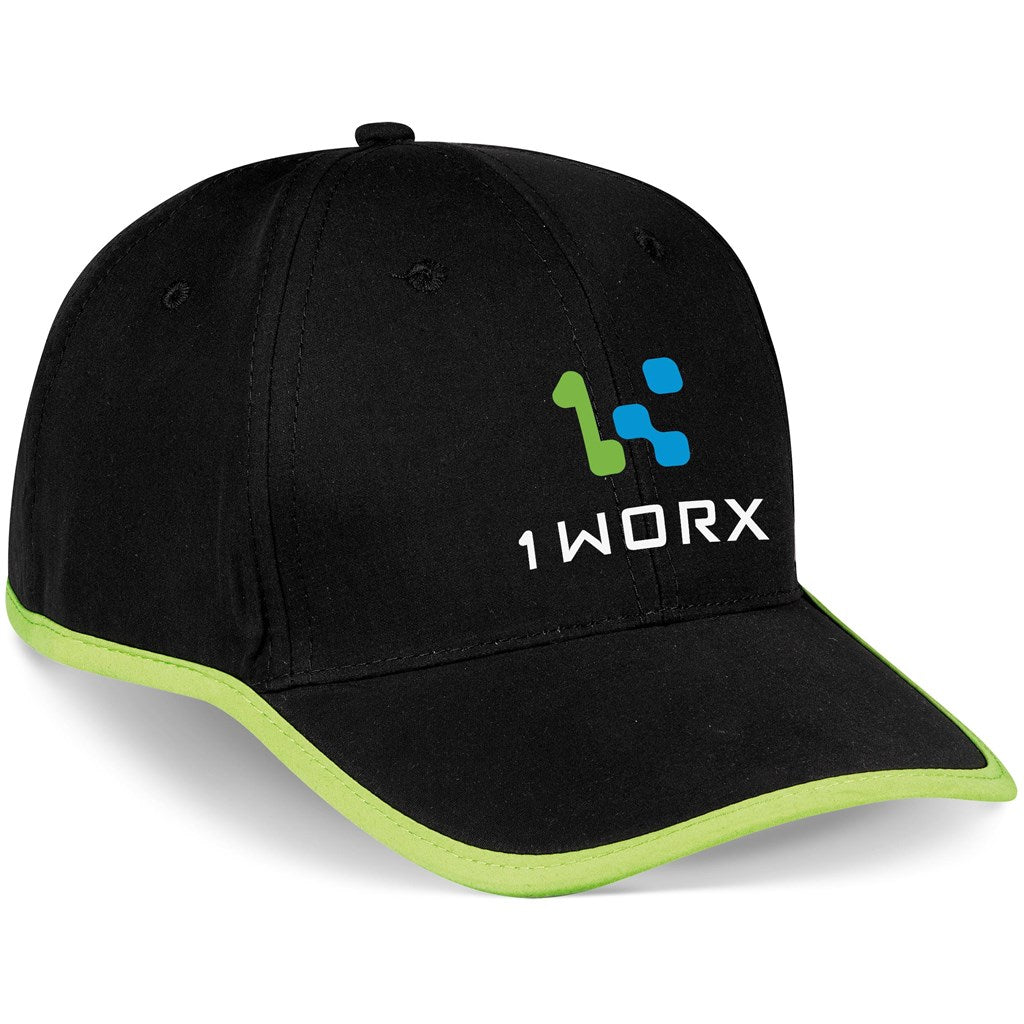 Soho Cap - 6 Panel: Durable, Stylish, and Customizable Headwear - Brand your company Logo! Get a quote - Promo Lingo