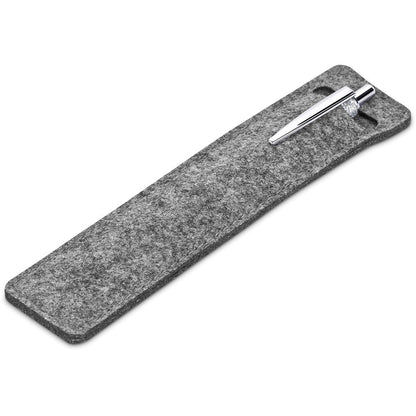 Sparkle Ball Pen In Felt Pouch - Brand your company Logo! Get a quote - Promo Lingo