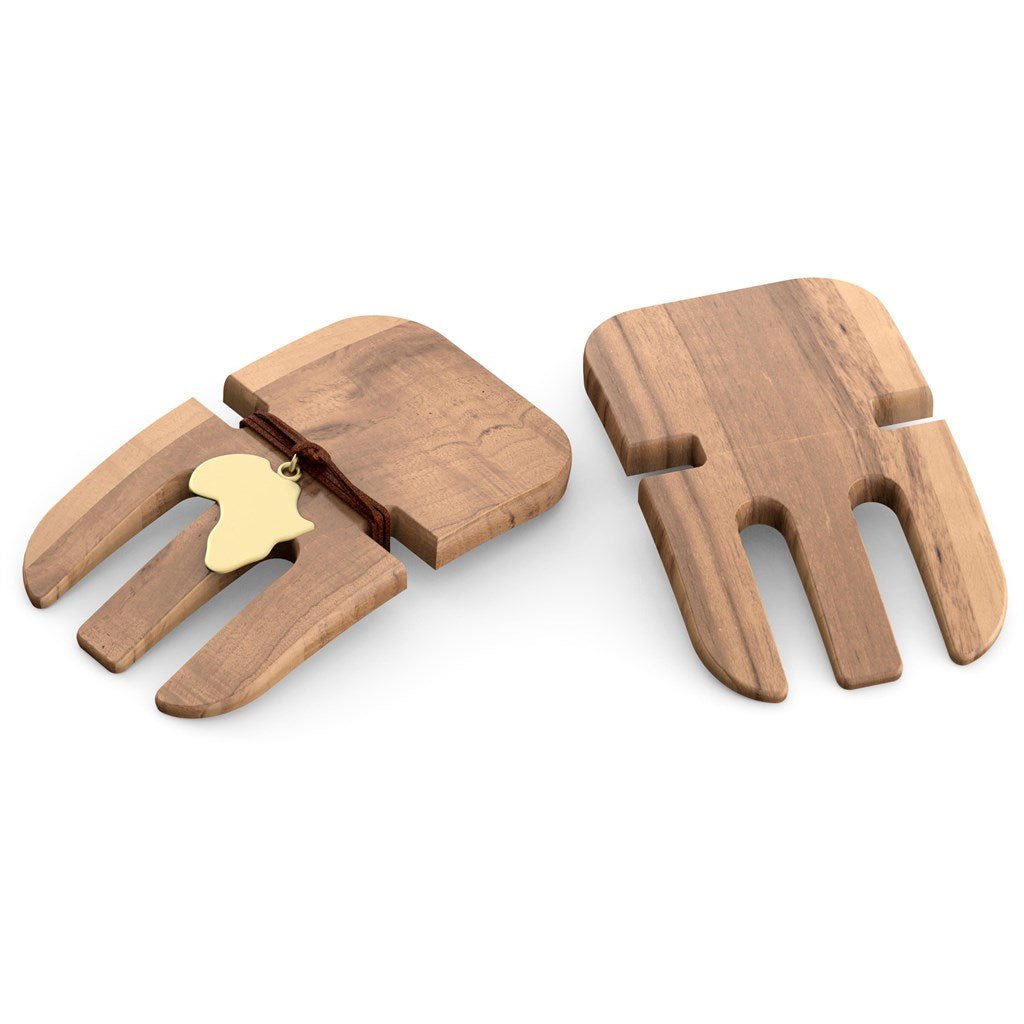 Stylish Andy Cartwright Afrique Salad Claws for Elegant Serving - Brand your company Logo! Get a quote - Promo Lingo