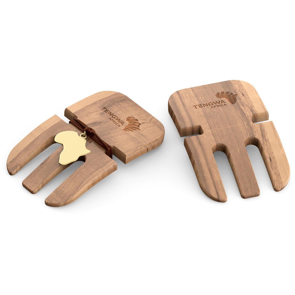 Stylish Andy Cartwright Afrique Salad Claws for Elegant Serving - Brand your company Logo! Get a quote - Promo Lingo