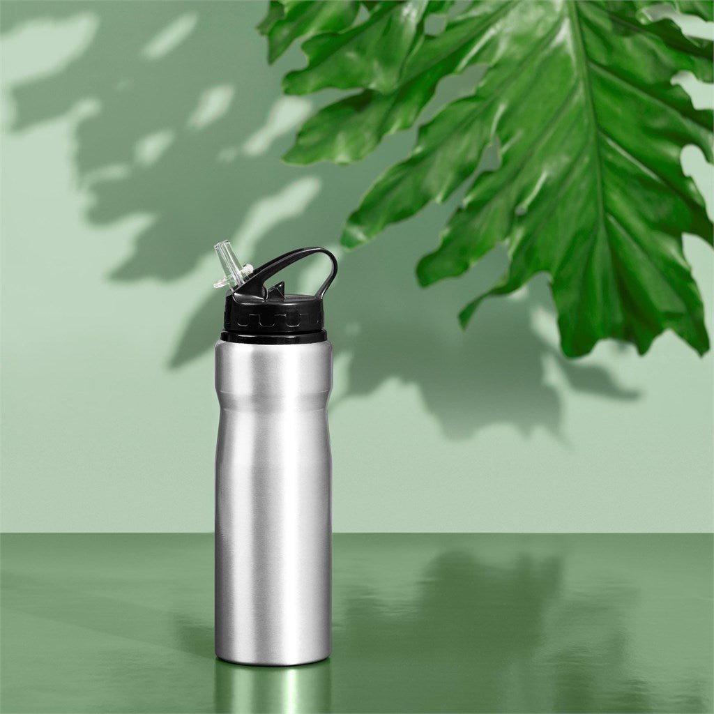 Stylish Eva & Elm Atlas Aluminium Water Bottle - 750ml - Brand your company Logo! Get a quote - Promo Lingo
