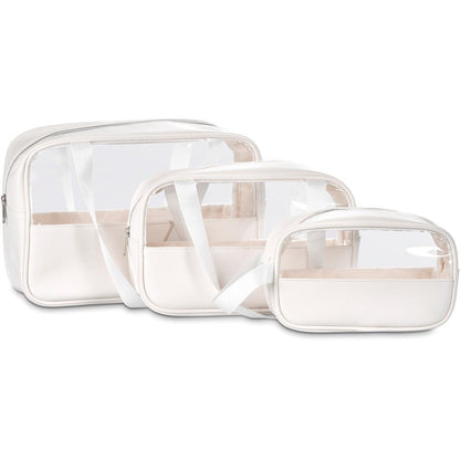 Stylish Eva & Elm Chanelle Midi Toiletry & Cosmetic Bag - Brand your company Logo! Get a quote - Promo Lingo