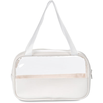 Stylish Eva & Elm Chanelle Midi Toiletry & Cosmetic Bag - Brand your company Logo! Get a quote - Promo Lingo