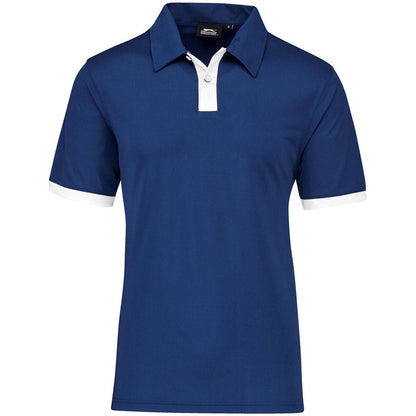 Stylish Mens Contest Golf Shirt - Navy for Comfort and Performance - Brand your company Logo! Get a quote - Promo Lingo