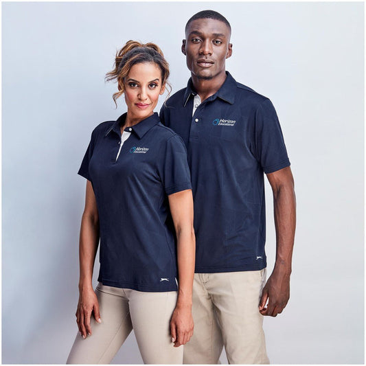 Stylish Mens Motif Golf Shirt for Comfort and Performance - Brand your company Logo! Get a quote - Promo Lingo