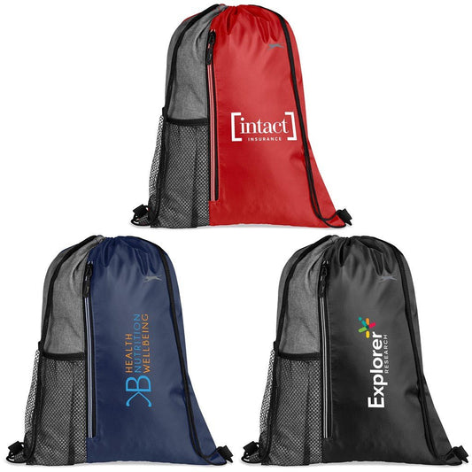 Stylish Slazenger Wembley Drawstring Bag for Every Occasion - Brand your company Logo! Get a quote - Promo Lingo