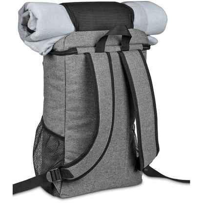 Summertide Backpack Cooler & Picnic Blanket Set - Brand your company Logo! Get a quote - Promo Lingo