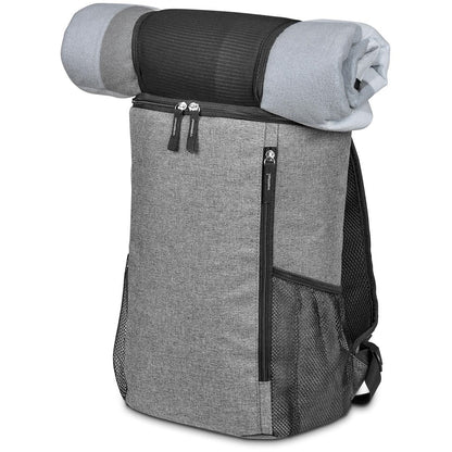 Summertide Backpack Cooler & Picnic Blanket Set - Brand your company Logo! Get a quote - Promo Lingo