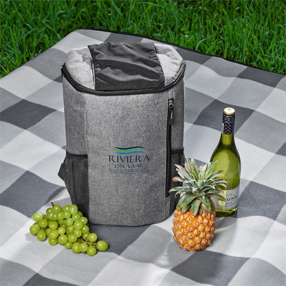 Summertide Backpack Cooler & Picnic Blanket Set - Brand your company Logo! Get a quote - Promo Lingo