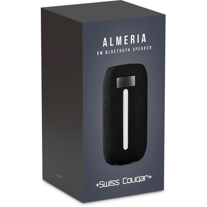 Swiss Cougar Almeria 8W Bluetooth Speaker with RGB Lights for Music Lovers - Brand your company Logo! Get a quote - Promo Lingo