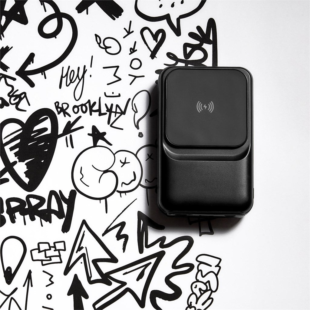 Swiss Cougar Argos Fast Charge 20W Wireless Charging Magnetic Power Bank - 10000mAh - Brand your company Logo! Get a quote - Promo Lingo