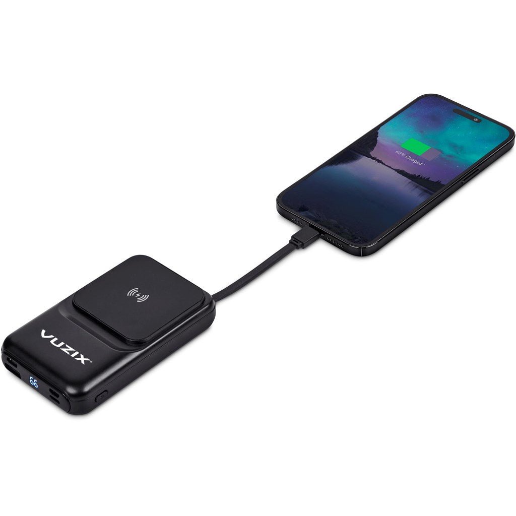 Swiss Cougar Argos Fast Charge 20W Wireless Charging Magnetic Power Bank - 10000mAh - Brand your company Logo! Get a quote - Promo Lingo