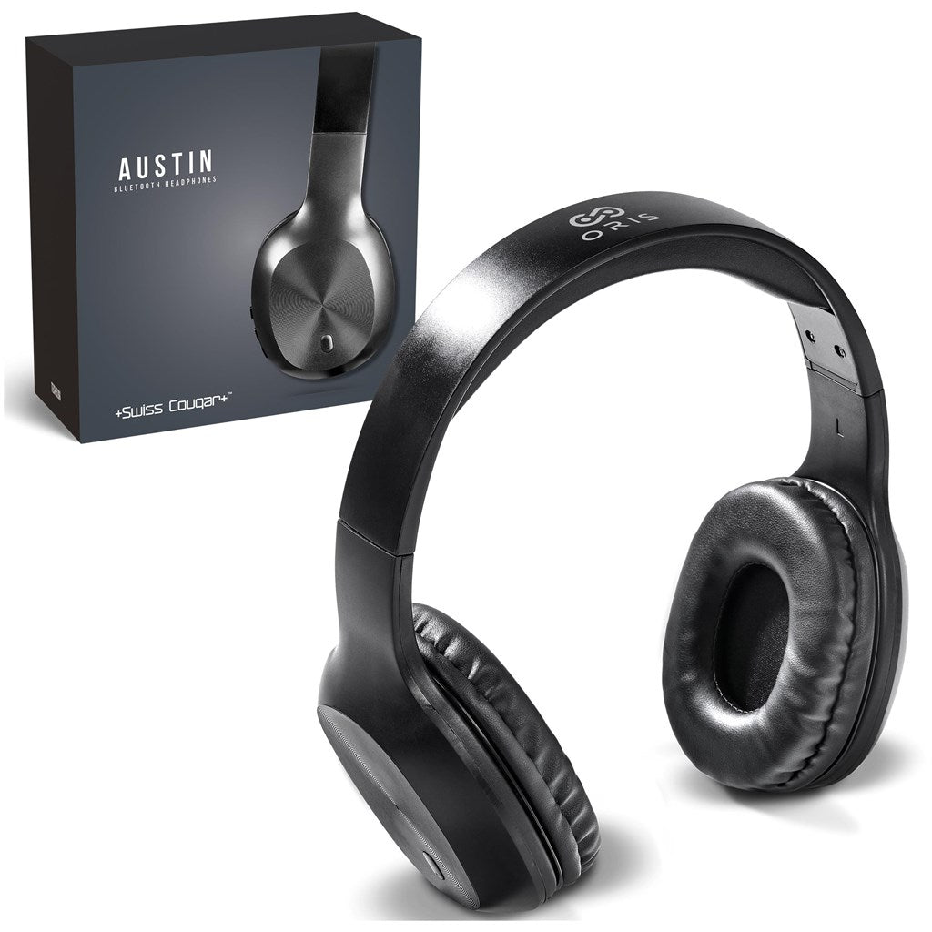 Swiss Cougar Austin Bluetooth Headphones - Brand your company Logo! Get a quote - Promo Lingo