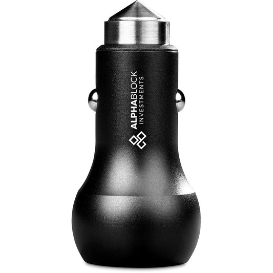 Swiss Cougar Baltimore 2 - in - 1 Fast Car Charger & Tool - Brand your company Logo! Get a quote - Promo Lingo