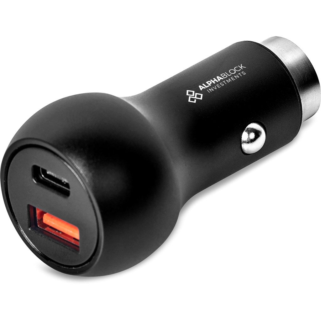 Swiss Cougar Baltimore 2 - in - 1 Fast Car Charger & Tool - Brand your company Logo! Get a quote - Promo Lingo