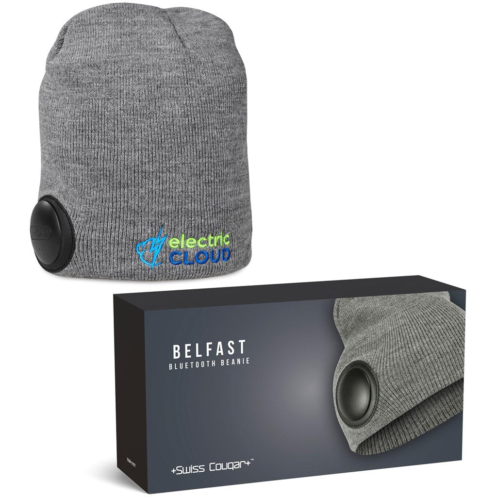 Swiss Cougar Belfast Bluetooth Acrylic Beanie - Brand your company Logo! Get a quote - Promo Lingo