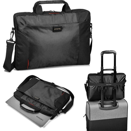 Swiss Cougar Belgrade Laptop Bag - Black with Padded Compartments for Professionals - Brand your company Logo! Get a quote - Promo Lingo