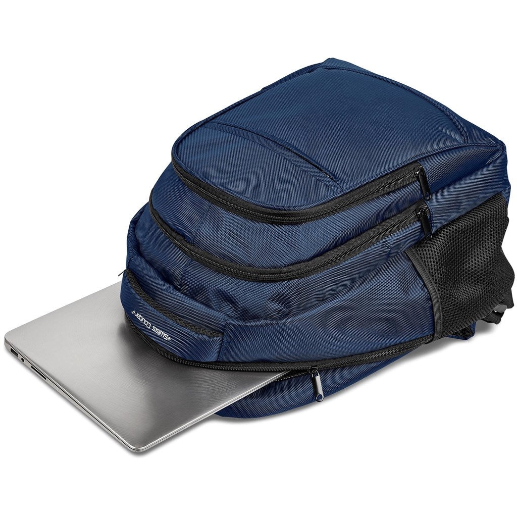 Swiss Cougar Boston Laptop Backpack with USB Charging for Professionals - Brand your company Logo! Get a quote - Promo Lingo