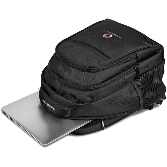 Swiss Cougar Boston Laptop Backpack with USB Charging for Professionals - Brand your company Logo! Get a quote - Promo Lingo