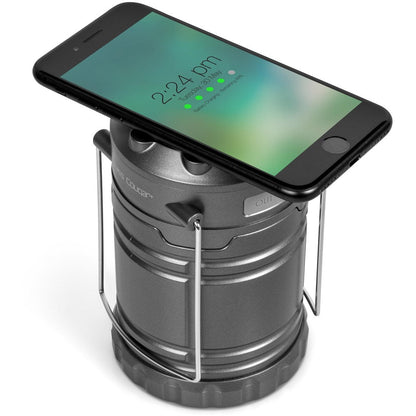 Swiss Cougar Cape Town Lantern & Wireless Charging Power Bank - 4,000mAh - Brand your company Logo! Get a quote - Promo Lingo