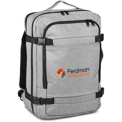 Swiss Cougar Cardiff Hybrid Laptop Backpack with USB Charging for Business Travelers - Brand your company Logo! Get a quote - Promo Lingo