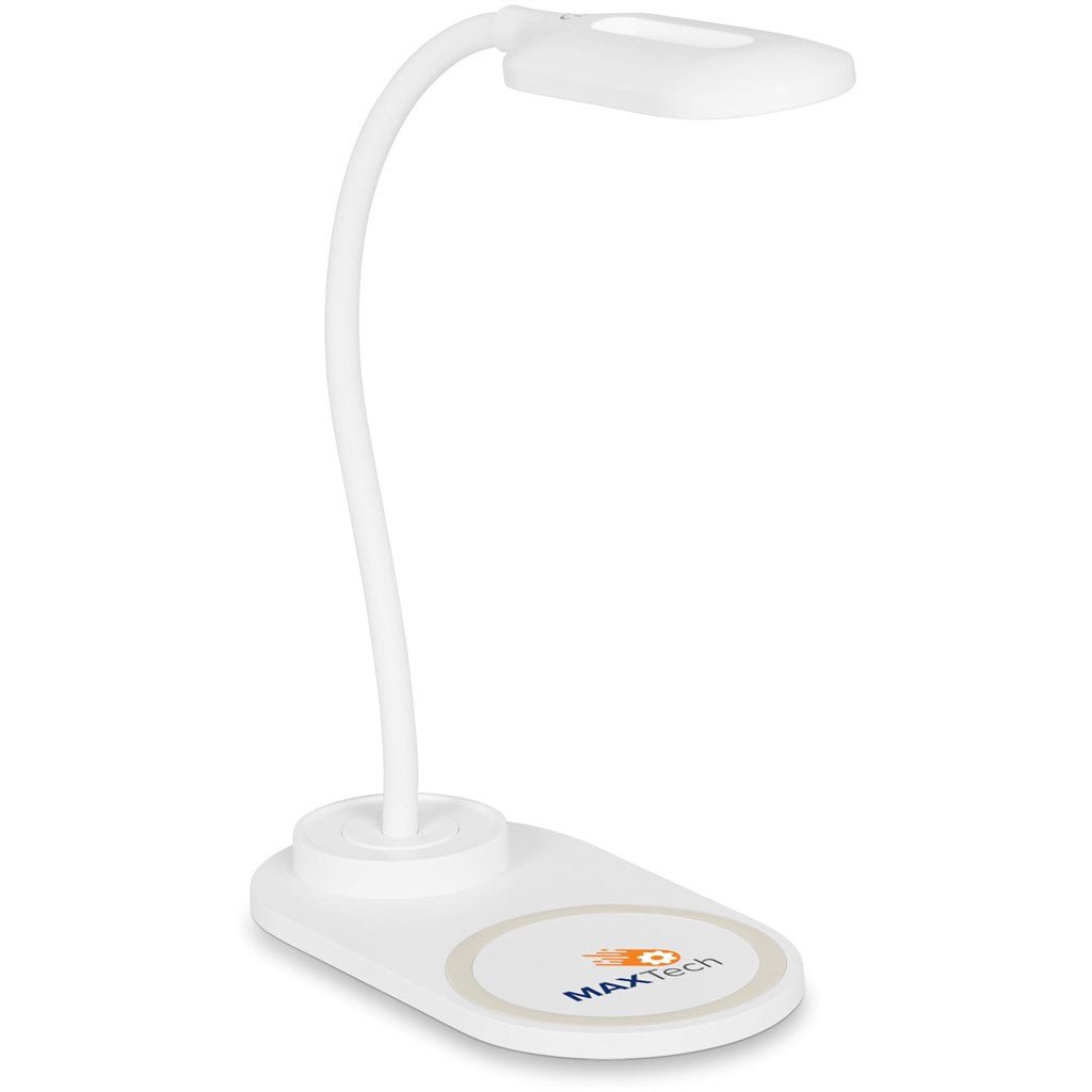 Swiss Cougar Doha Wireless Charger & Desk Lamp - Brand your company Logo! Get a quote - Promo Lingo