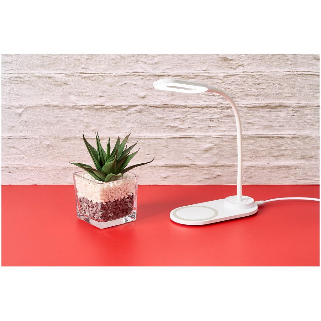 Swiss Cougar Doha Wireless Charger & Desk Lamp - Brand your company Logo! Get a quote - Promo Lingo