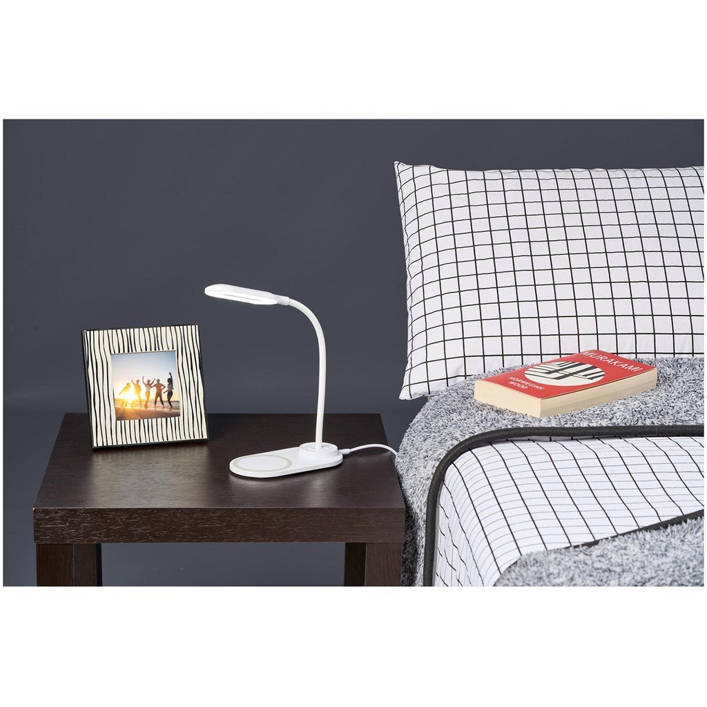 Swiss Cougar Doha Wireless Charger & Desk Lamp - Brand your company Logo! Get a quote - Promo Lingo