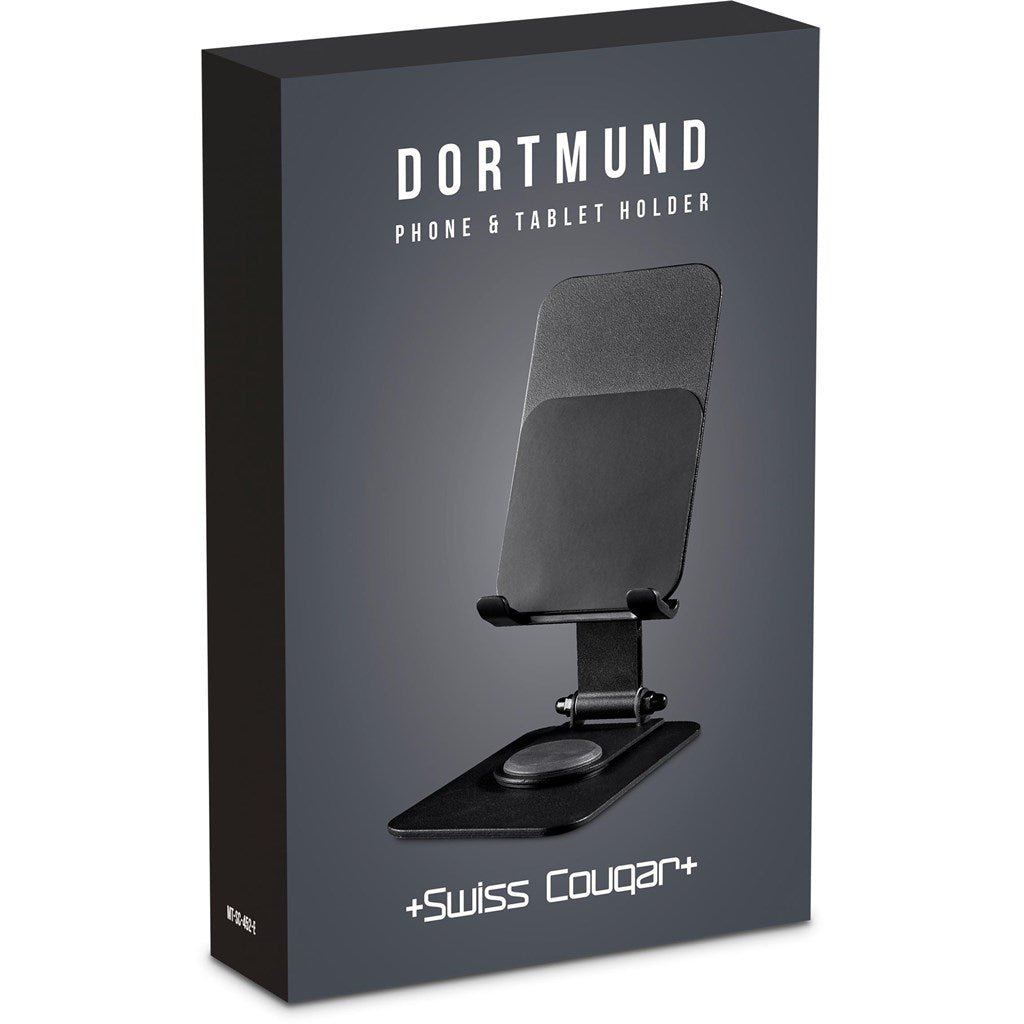 Swiss Cougar Dortmund Phone & Tablet Stand - Brand your company Logo! Get a quote - Promo Lingo