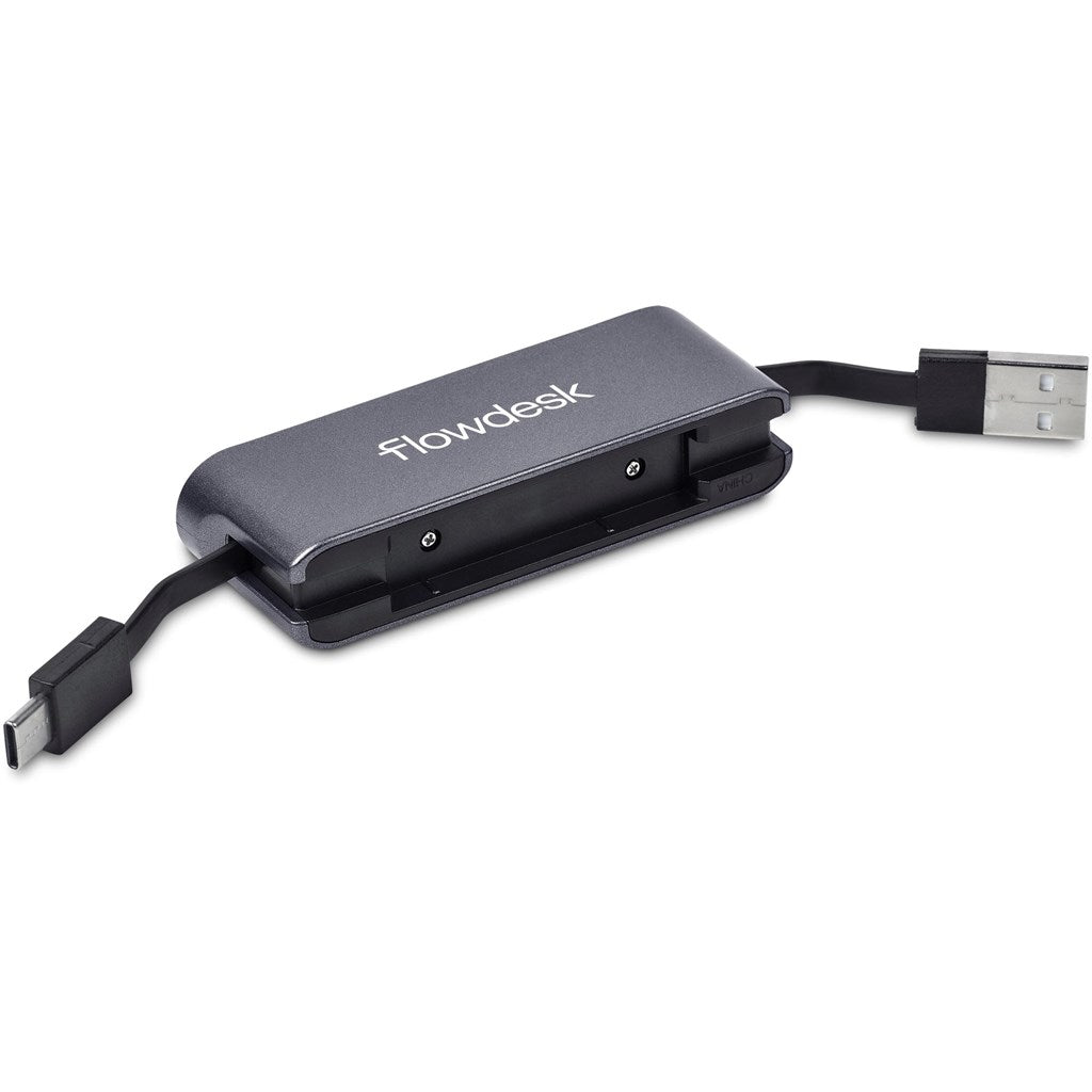 Swiss Cougar Dubai USB Hub - Gun Metal - Brand your company Logo! Get a quote - Promo Lingo