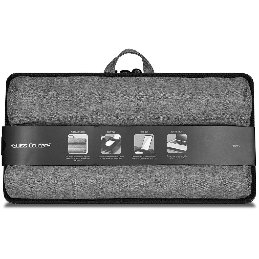 Swiss Cougar Ergonomic Lap Desk - Brand your company Logo! Get a quote - Promo Lingo