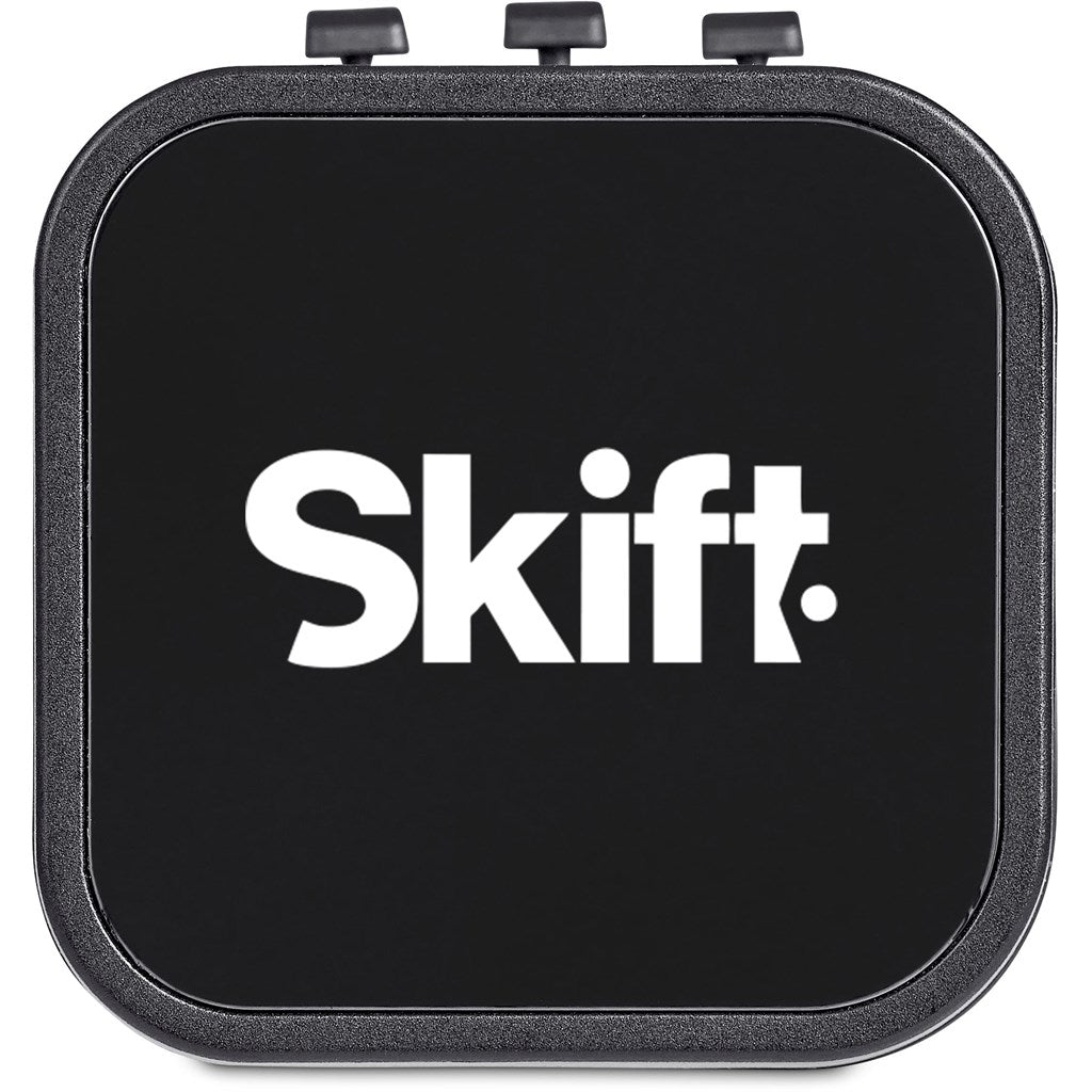 Swiss Cougar Frankfurt World Travel Adaptor - Brand your company Logo! Get a quote - Promo Lingo