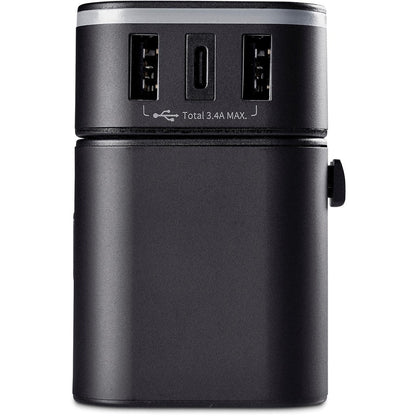 Swiss Cougar Frankfurt World Travel Adaptor - Brand your company Logo! Get a quote - Promo Lingo