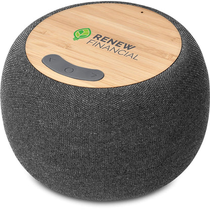 Swiss Cougar Geneva Wireless Charger & Bluetooth Speaker - Brand your company Logo! Get a quote - Promo Lingo