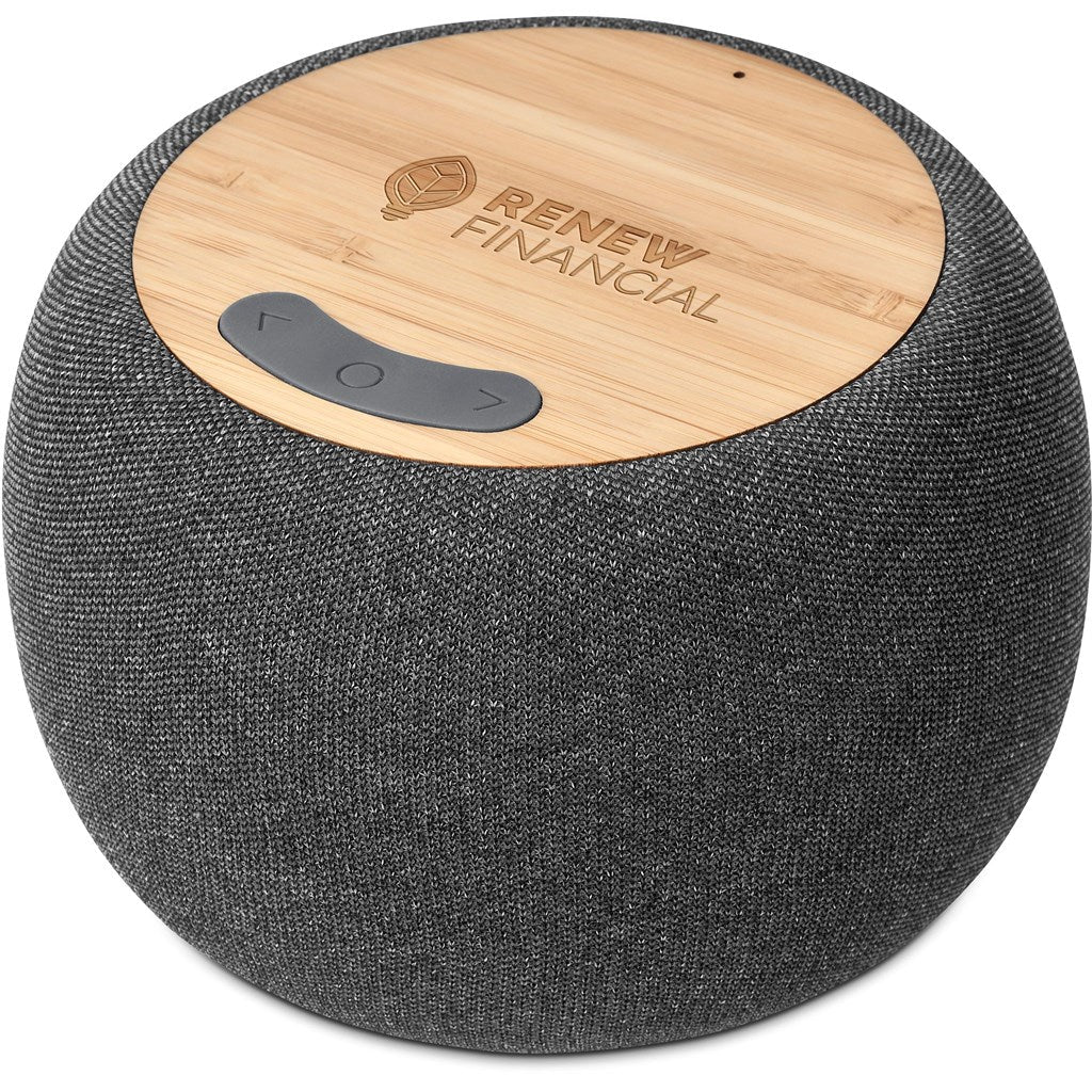 Swiss Cougar Geneva Wireless Charger & Bluetooth Speaker - Brand your company Logo! Get a quote - Promo Lingo