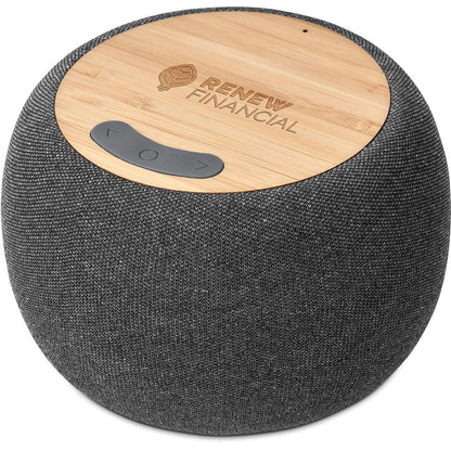 Swiss Cougar Geneva Wireless Charger & Bluetooth Speaker - Brand your company Logo! Get a quote - Promo Lingo