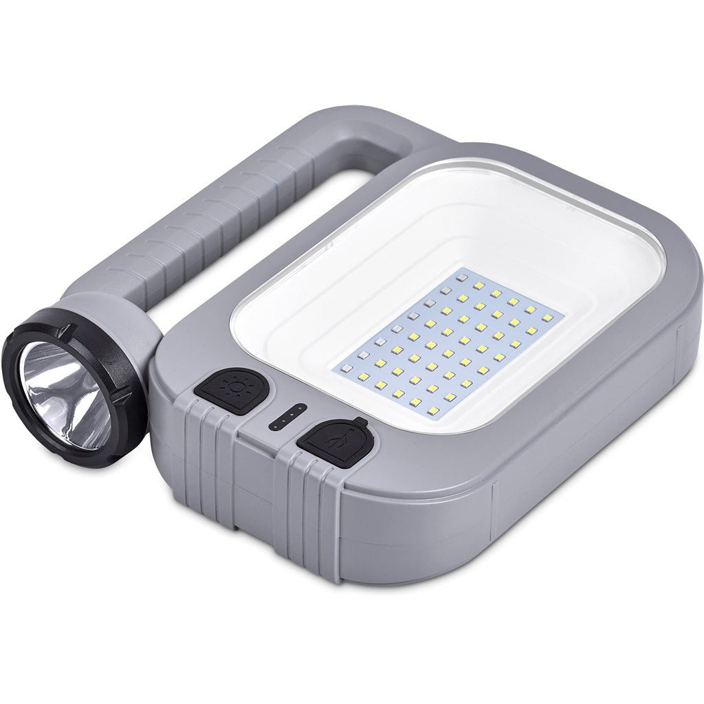 Swiss Cougar Hanoi Solar Lantern & Power Bank with 2400mAh for Outdoor Adventurers - Brand your company Logo! Get a quote - Promo Lingo