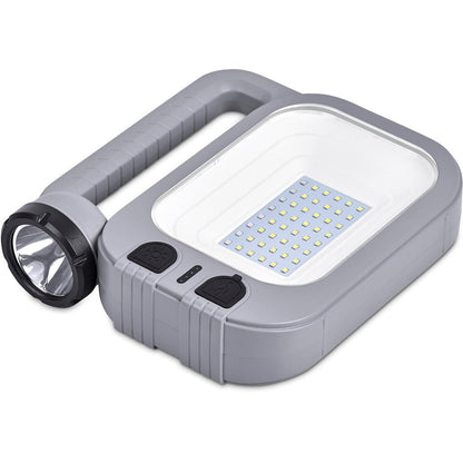 Swiss Cougar Hanoi Solar Lantern & Power Bank with 2400mAh for Outdoor Adventurers - Brand your company Logo! Get a quote - Promo Lingo
