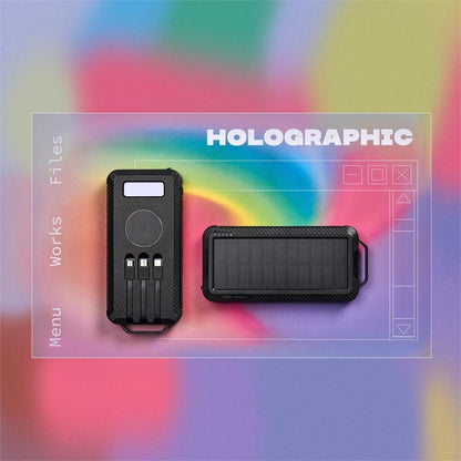Swiss Cougar Havana Wireless Charging Solar Power Bank - 10 000mAh - Brand your company Logo! Get a quote - Promo Lingo